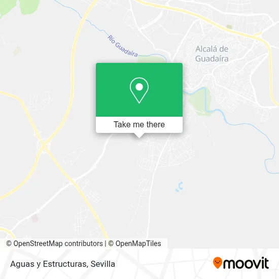 Aguas y Estructuras map