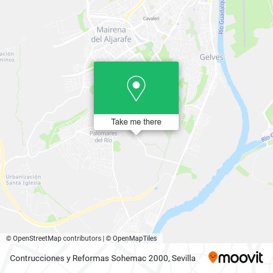 Contrucciones y Reformas Sohemac 2000 map