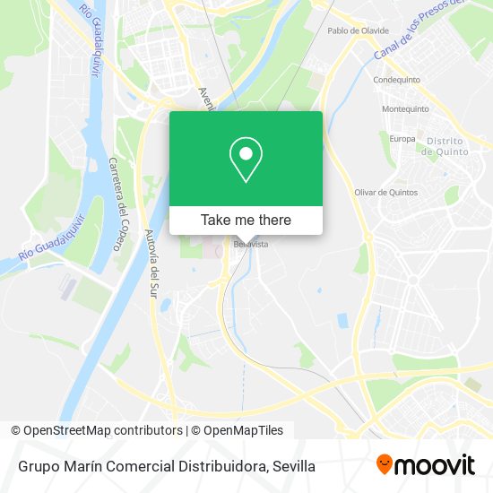 Grupo Marín Comercial Distribuidora map