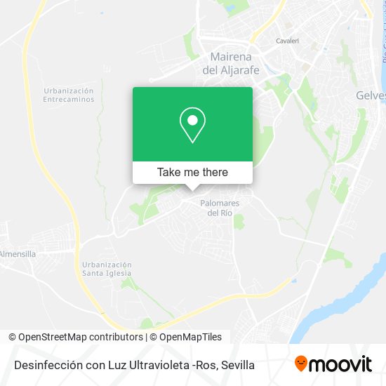 Desinfección con Luz Ultravioleta -Ros map