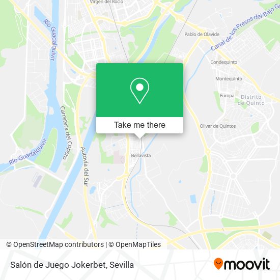 Salón de Juego Jokerbet map