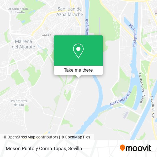 Mesón Punto y Coma Tapas map
