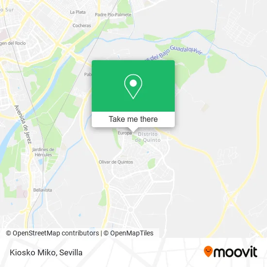 Kiosko Miko map