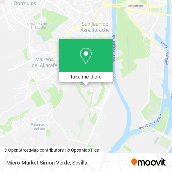 Micro-Market Simon Verde map