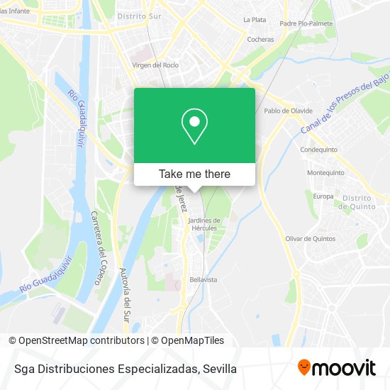 Sga Distribuciones Especializadas map