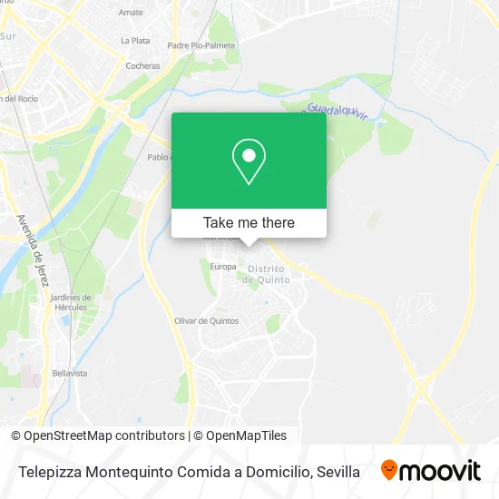 Telepizza Montequinto Comida a Domicilio map