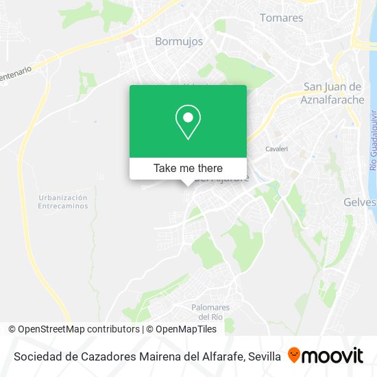 Sociedad de Cazadores Mairena del Alfarafe map
