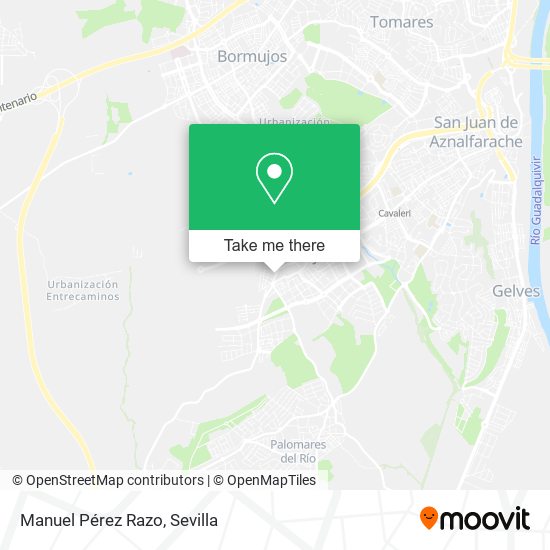 Manuel Pérez Razo map