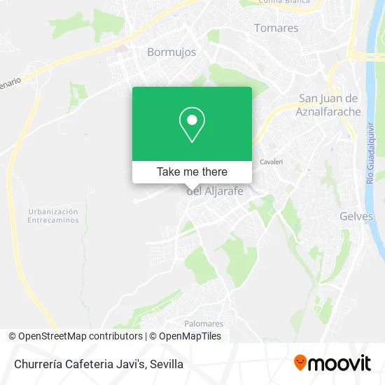 Churrería Cafeteria Javi's map