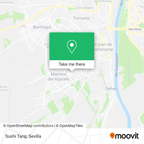 Sushi Tang map