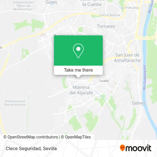 Clece Seguridad map