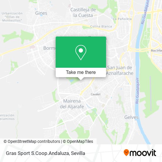 Gras Sport S.Coop.Andaluza map