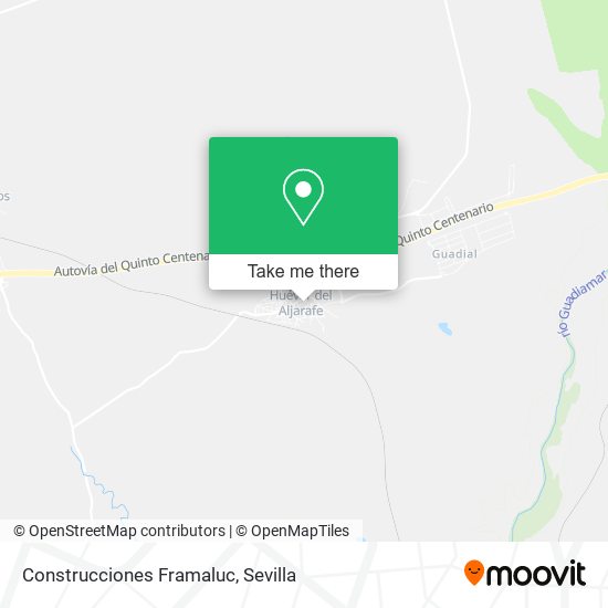 Construcciones Framaluc map