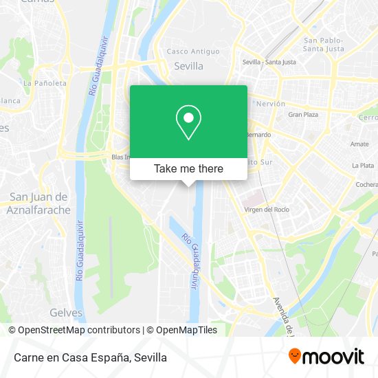 Carne en Casa España map