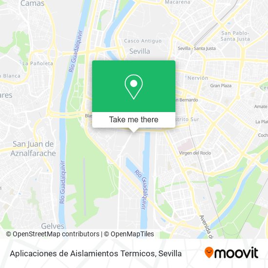 Aplicaciones de Aislamientos Termicos map
