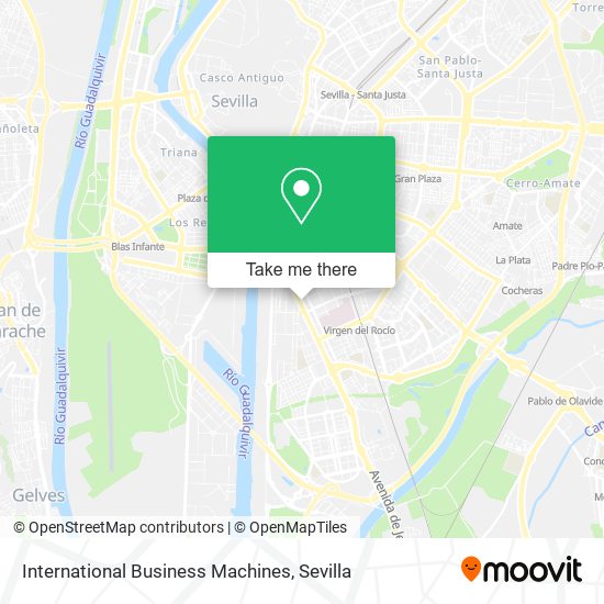 International Business Machines map
