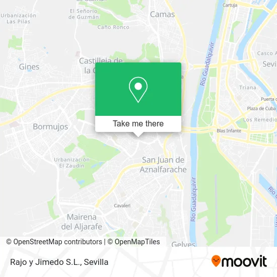 Rajo y Jimedo S.L. map