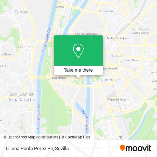 Liliana Paola Pérez Pe map