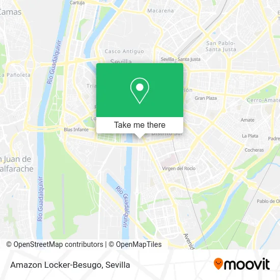 Amazon Locker-Besugo map