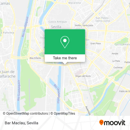 Bar Maclau map
