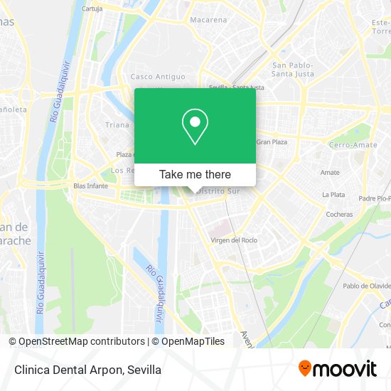 Clinica Dental Arpon map