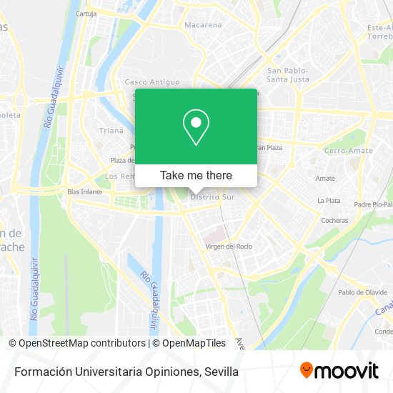 Formación Universitaria Opiniones map