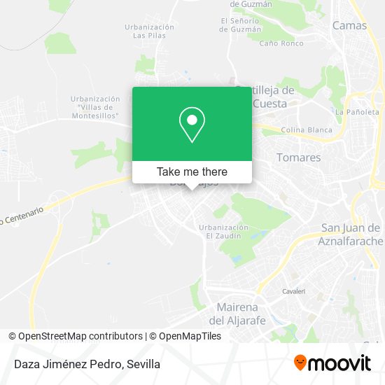Daza Jiménez Pedro map