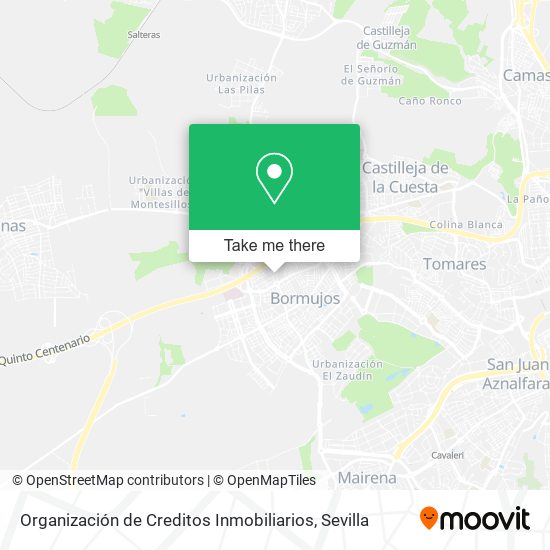 mapa Organización de Creditos Inmobiliarios