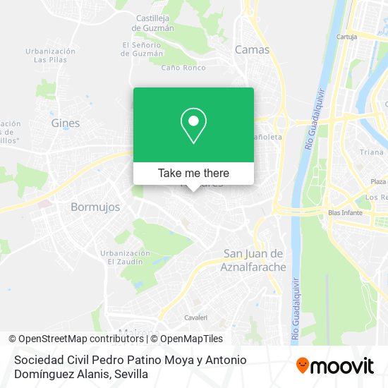 Sociedad Civil Pedro Patino Moya y Antonio Domínguez Alanis map