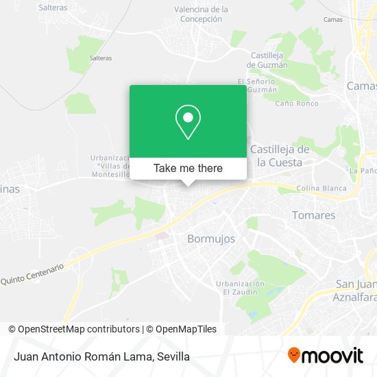 Juan Antonio Román Lama map