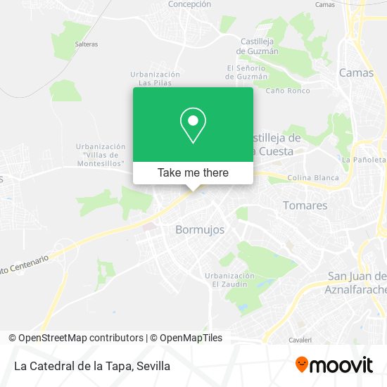 La Catedral de la Tapa map