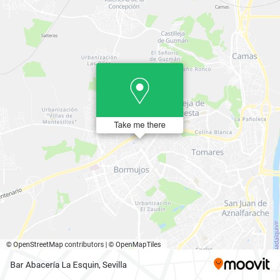 Bar Abacería La Esquin map