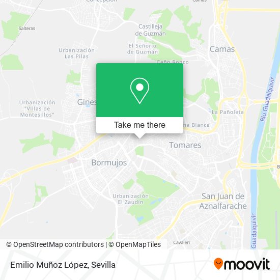 Emilio Muñoz López map