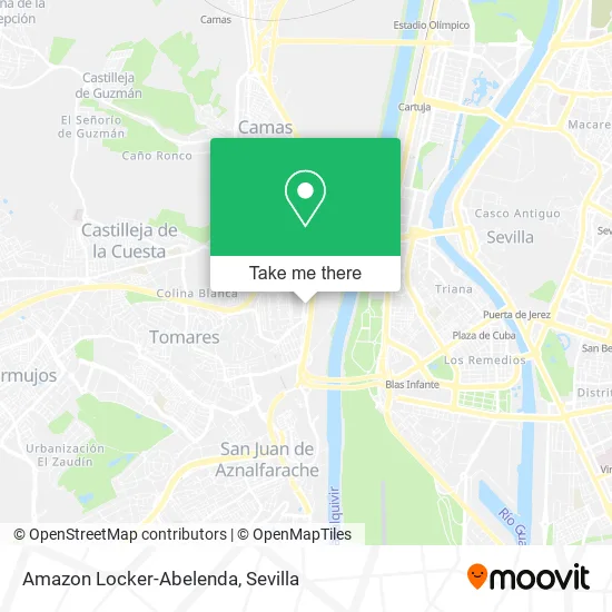 Amazon Locker-Abelenda map