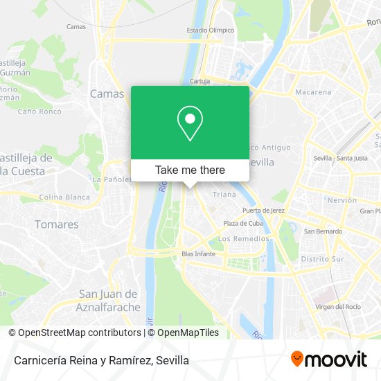 Carnicería Reina y Ramírez map