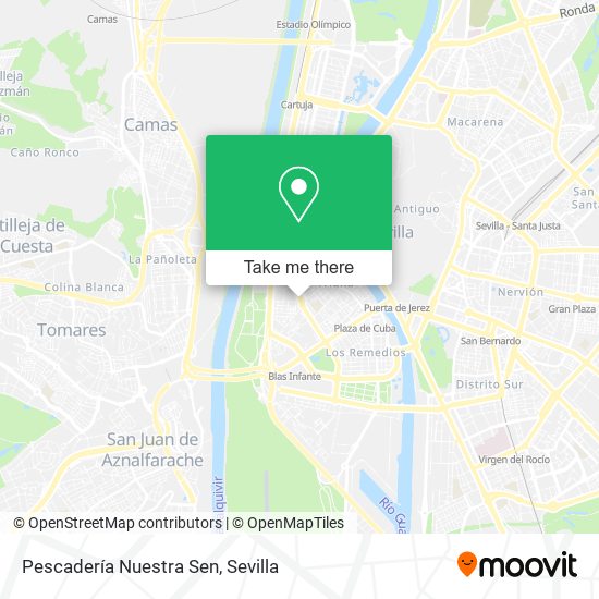 Pescadería Nuestra Sen map