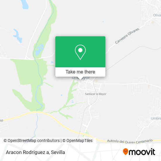 Aracon Rodríguez a map