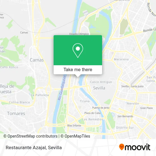 Restaurante Azajal map