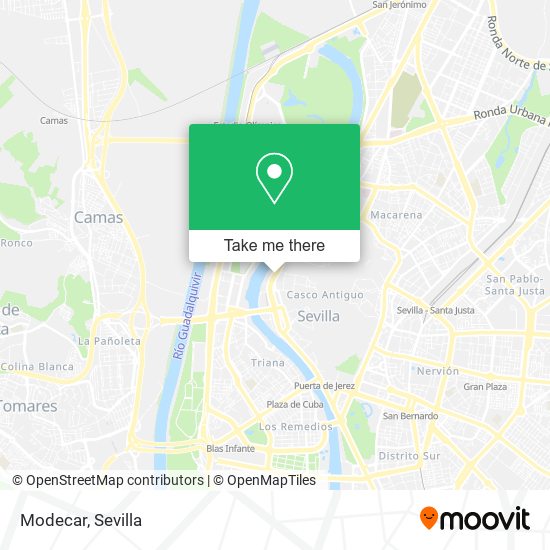 Modecar map