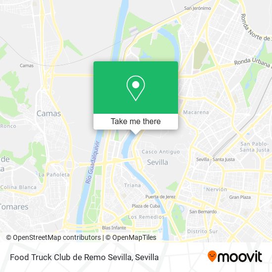 Food Truck Club de Remo Sevilla map