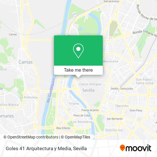Goles 41 Arquitectura y Media map