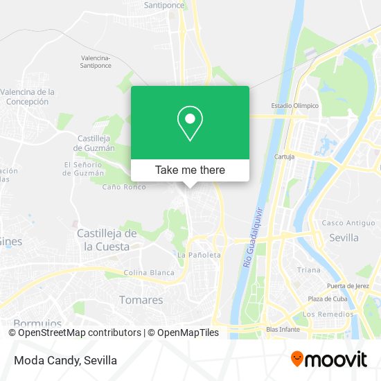 Moda Candy map