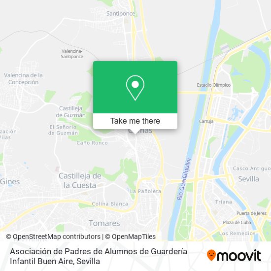Asociación de Padres de Alumnos de Guardería Infantil Buen Aire map