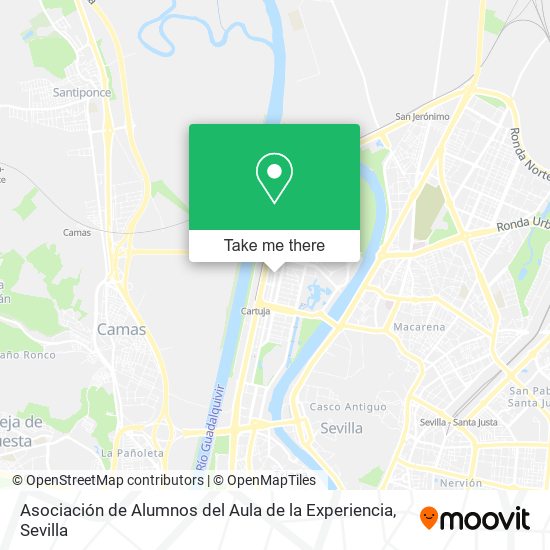 Asociación de Alumnos del Aula de la Experiencia map