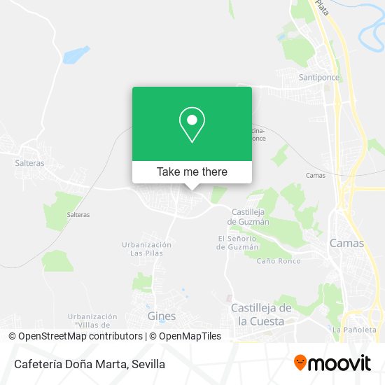 Cafetería Doña Marta map
