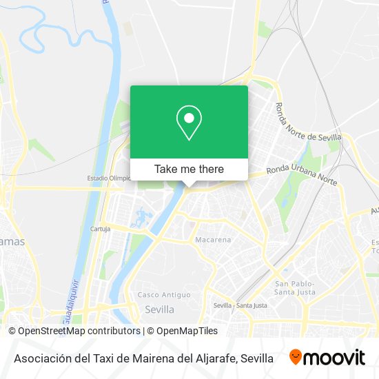 Asociación del Taxi de Mairena del Aljarafe map