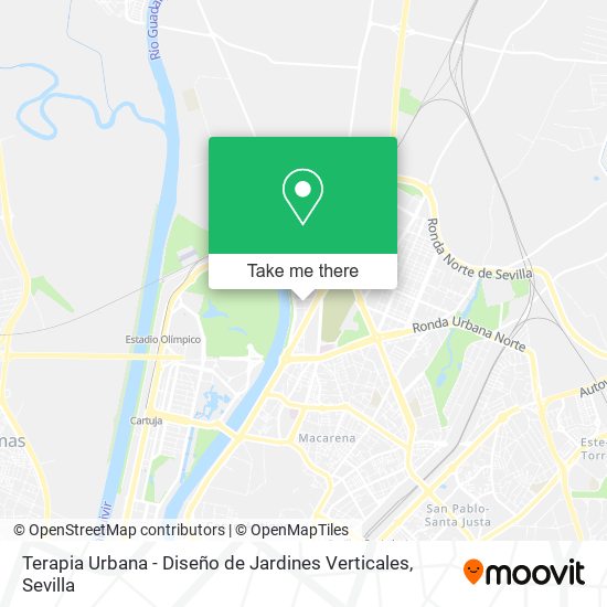 Terapia Urbana - Diseño de Jardines Verticales map