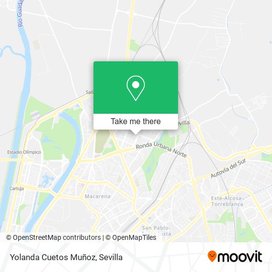 Yolanda Cuetos Muñoz map