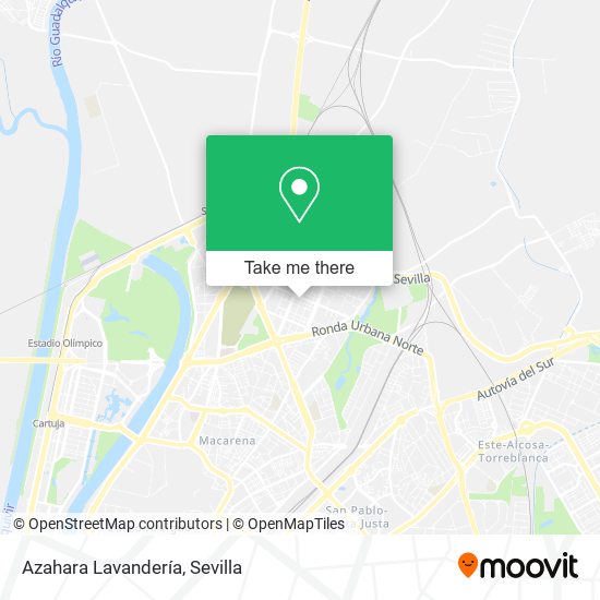 Azahara Lavandería map
