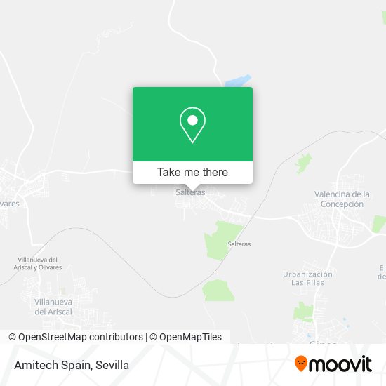 Amitech Spain map